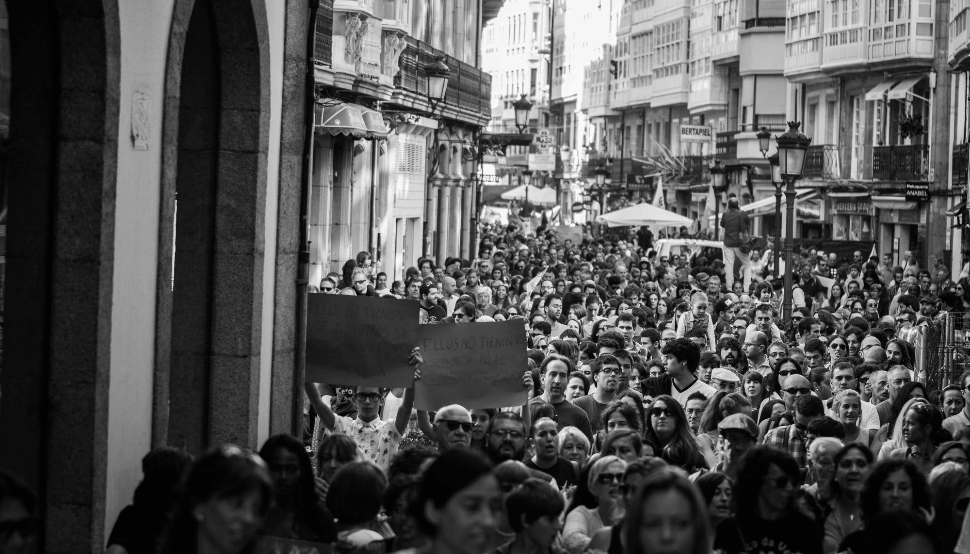 Mnanifestación antitouradas